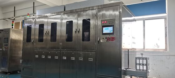 1-10 आरपीएम स्वचालित बास्केट वॉशर, स्थिर औद्योगिक बास्केट क्लीनर उपकरण