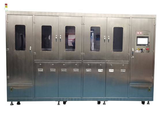 18KW एंटी वेयर प्लास्टिक टोट वॉशर, टिकाऊ प्लास्टिक ट्रे क्लीनिंग मशीन