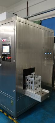 18KW एंटी वेयर प्लास्टिक टोट वॉशर, टिकाऊ प्लास्टिक ट्रे क्लीनिंग मशीन