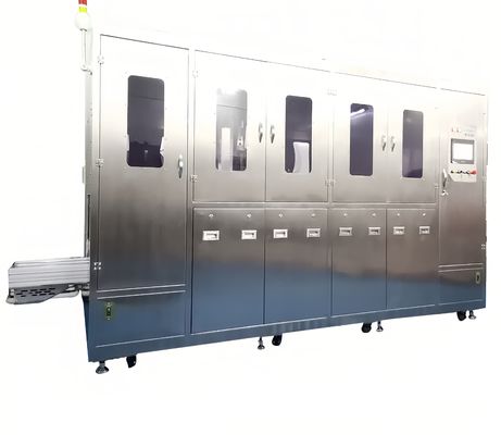 380V 50HZ प्लास्टिक बॉक्स वाशिंग मशीन जंग प्रतिरोधी स्थिर