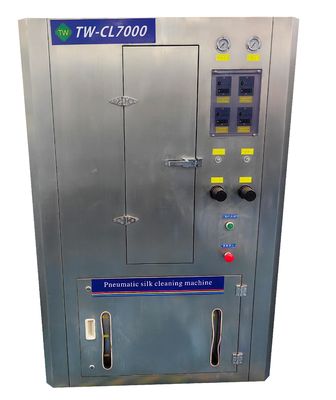 पीएलसी स्टील वायर स्टेंसिल सफाई मशीन सिस्टम 10-20m/Min 400KG
