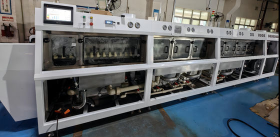 AC380V घटक वाशिंग मशीन, टिकाऊ इनलाइन परिशुद्धता सफाई उपकरण